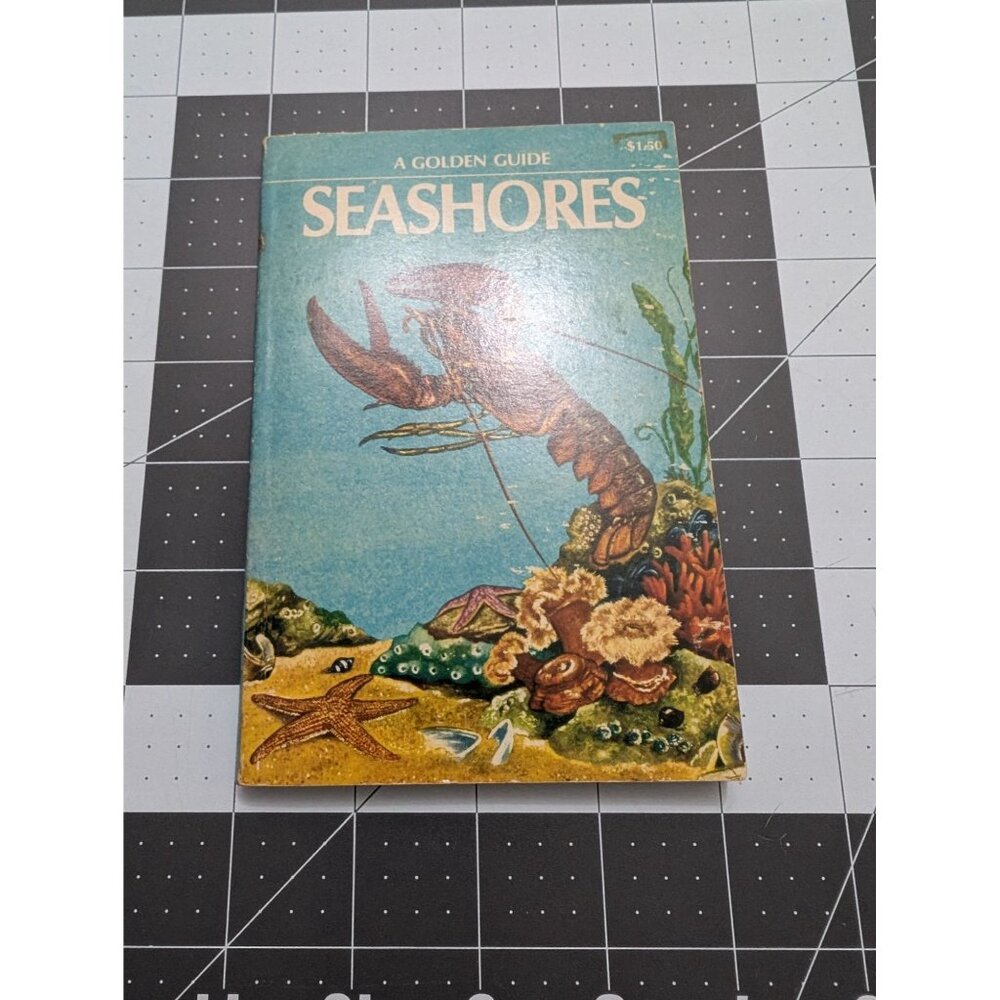 Seashores A Golden Guide pocket book 1955 Western Publishing SC Golden Press MCM